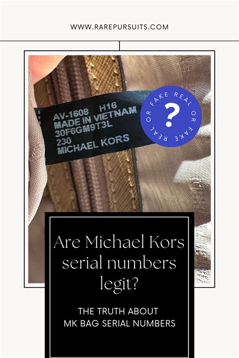 michael kors serial number search|michael kors authenticity.